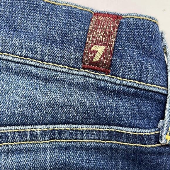 7 For All Mankind 3” Inseam Cuffed Shorts Size 29 - Picture 11 of 16